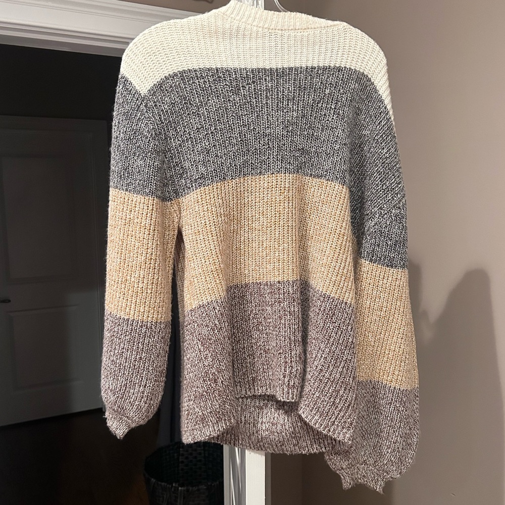 Pink Lily “Thanksgiving” Oversized Sweater